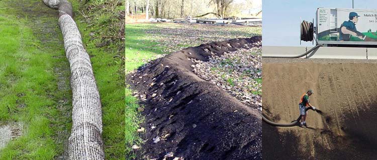 Erosion Control Berm Erosion Control Uses US Composting Council